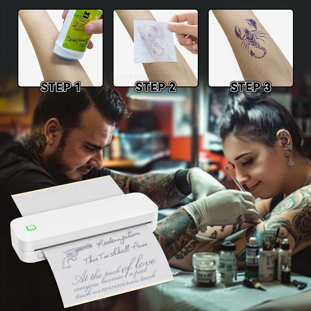 Impresora Térmica para Tatuajes